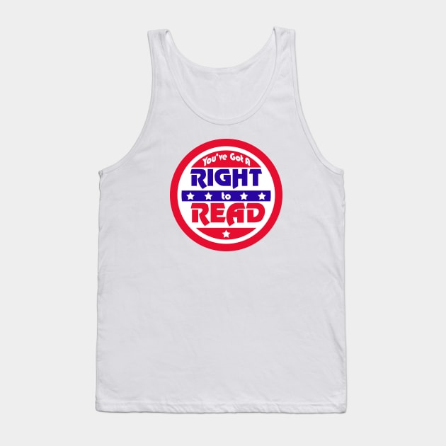 Right To Read - New Tank Top by rt-shirts